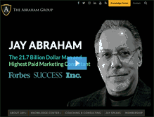 Tablet Screenshot of abraham.com