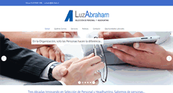 Desktop Screenshot of abraham.cl