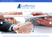 Tablet Screenshot of abraham.cl